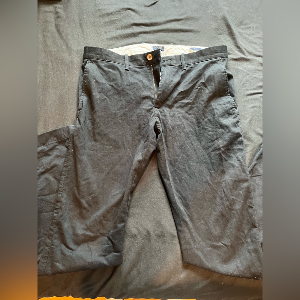 J crew slim work pants